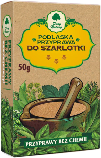 Dary Natury Podlaska Przyprawa Do Szarlotki 50 g (5902581618627) - obraz 1