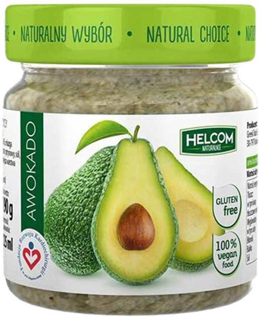 Helcom Pasta z avocado i ciecierzycy 190 g (5902166731901) - obraz 1