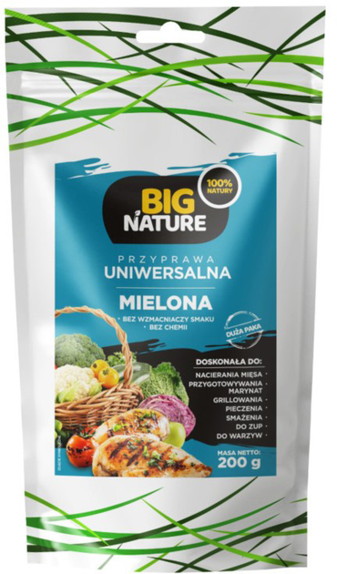 Big Nature Przyprawa uniwersalna mielona 200 g (5903351623636) - obraz 1