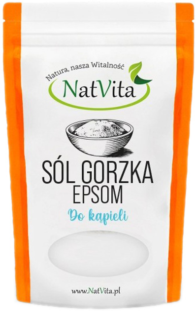 Natvita Sól Epson Siarczan Magnezu 1Kg (5902096502848) - obraz 1