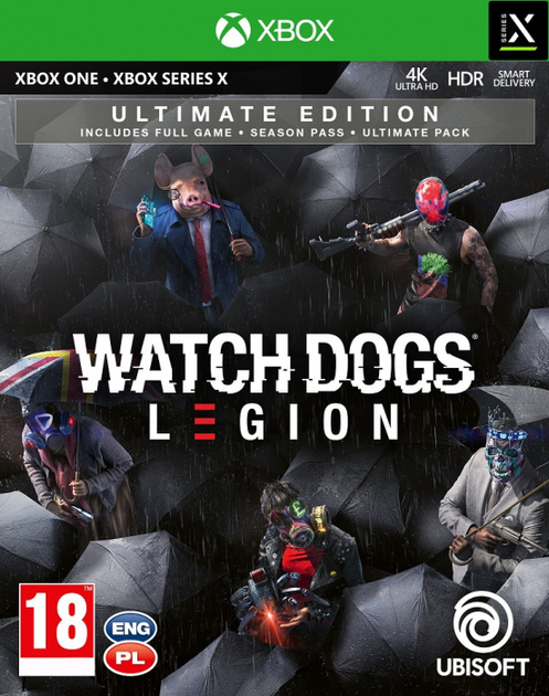 Гра Xbox One Watch Dogs Legion Ultimate Edition (Blu-ray) (3307216138921) - зображення 1