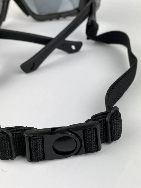 Защитные очки Pyramex V3T (gray) Anti-Fog, серые - изображение 2