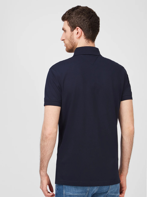 Koszulka polo męska regular fit Tommy Hilfiger MW0MW17770-DW5 S Granatowa (8720113825339) - obraz 2