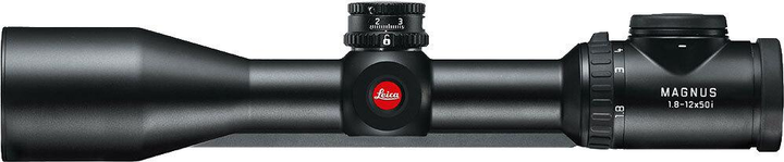 приціл оптичний Leica Magnus 1,8-12x50 із шиною та прицільною сіткою L-4a з підсвіткою. BDC - зображення 1