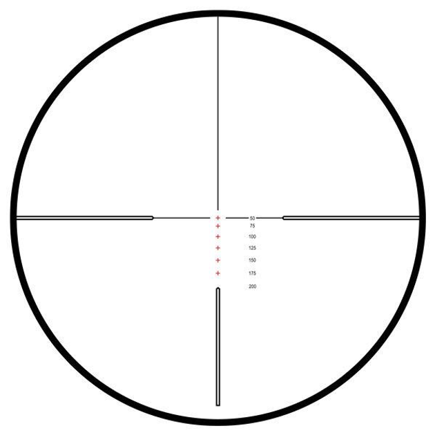 прицел оптический Hawke Vantage 4-12х50 сетка 22 LR Subsonic с подсветкой - изображение 2