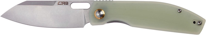 Нож CJRB Knives Ekko AR-RPM9 Steel G-10 natural Green (27980355) - изображение 2