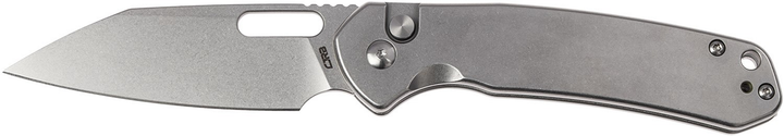 Нож CJRB Knives Pyrite Wharncliffe AR-RPM9 Steel стальная рукоятка (27980342) - изображение 2