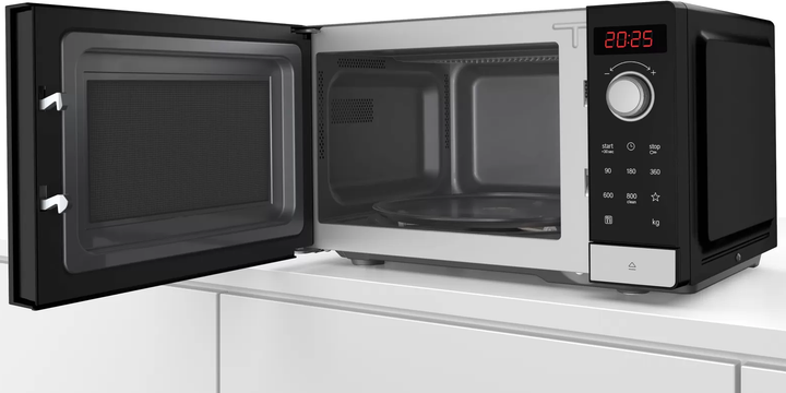 Мікрохвильова піч Bosch FFL023MS2 Чорна - зображення 3