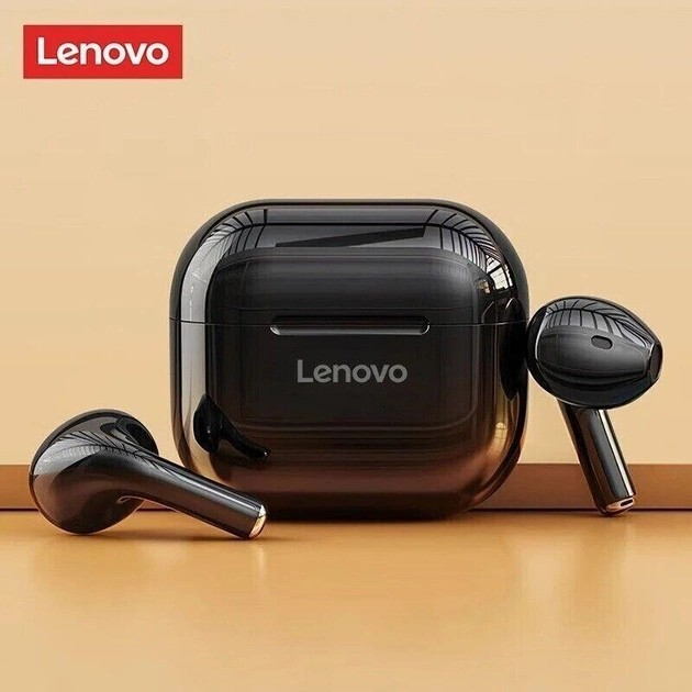 Беспроводные наушники Thinkplus Lenovo LP40 TWS Black купить в интернет ...