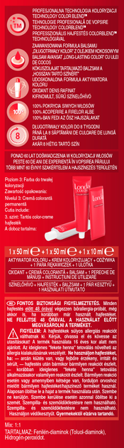 Farba do włosów Londa Professional Color 3/66 Aubergine (3614229356892) - obraz 5