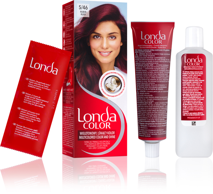 Фарба для волосся Londa Professional Color 5/46 Rubin (3614229356885) - зображення 2