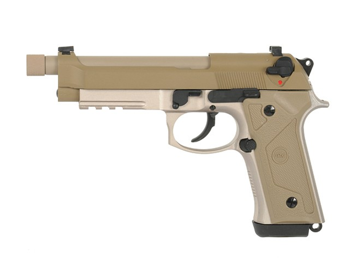 Пистолет SRC Beretta M9A3 (Green gas) Full Metal Tan - зображення 1