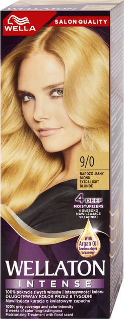 Крем-фарба для волосся Wella Wellaton Intense 9/0 Extra Light Blonde 110 мл (4056800023189) - зображення 1