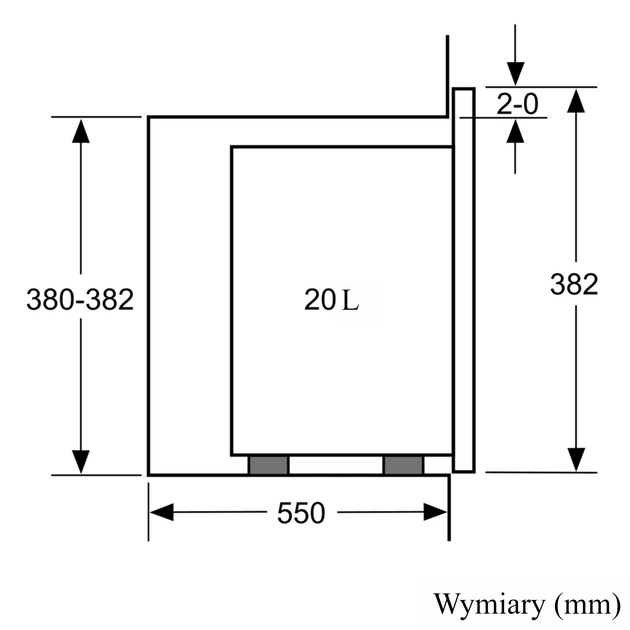 Мікрохвильова піч Bosch BFL523MS0 Чорна - зображення 5