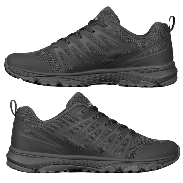 Легкие сетчатые кроссовки с PVC накладками / Летняя обувь на протекторной подошве черные размер 44 - изображение 2