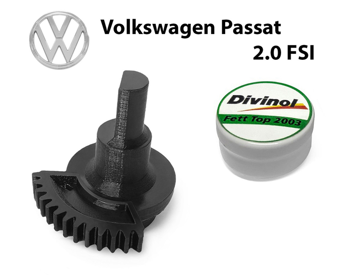 Шестерня півмісяць клапана EGR Volkswagen PASSAT 2.0 FSI 2005-2010 (06F131503B) - зображення 1