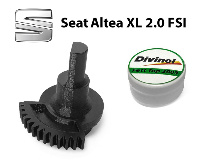 Шестерня півмісяць клапана EGR Seat Altea XL 2.0 FSI 2006-2009 (06F131503B) - зображення 1