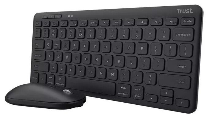 Комплект бездротовий Trust Lyra US Black (8713439248432) - зображення 5