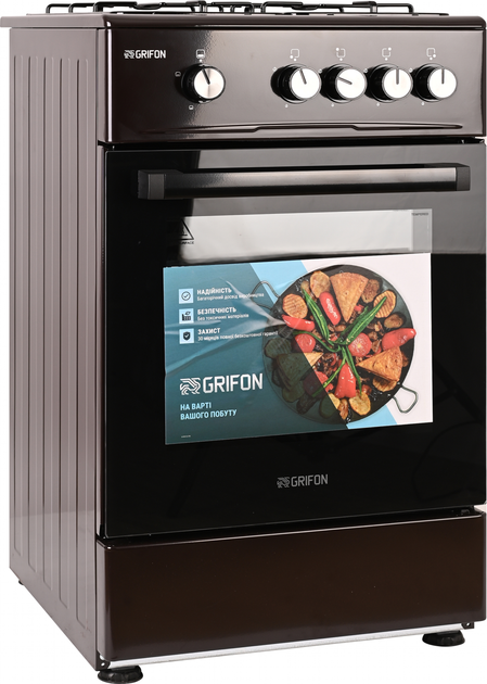 Плита газова Grifon G541B-M1 - зображення 2