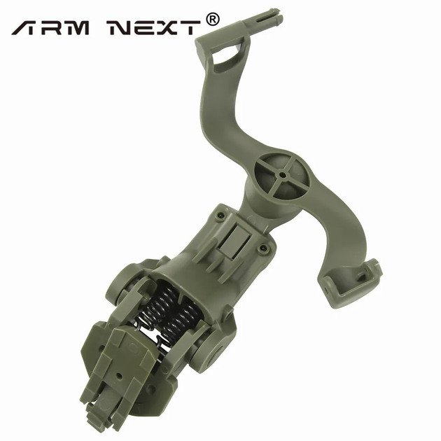 Крепления Чебурашки ARM NEXT для активных наушников Earmor / Walkers / Zohan /Peltor на шлем FAST цвет Олива - изображение 2