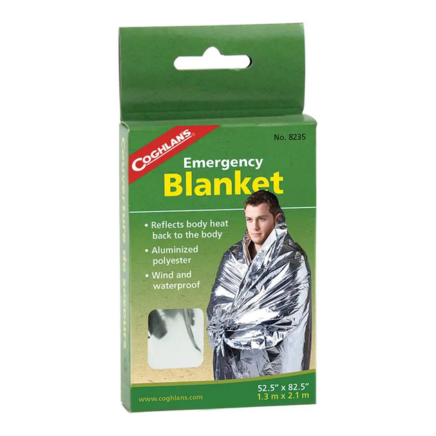 Одеяло спасательное Coghlans Emergency Blanket (1053-CHL.8235) - изображение 1