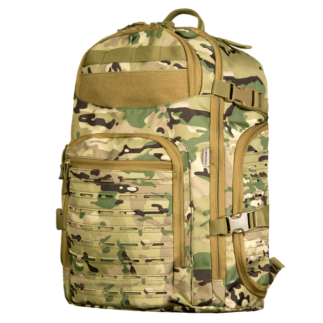 Рюкзак CamoTec 30л с системой Molle 50х30х19см / Прочный Ранец Oxford 900D PVC мультикам - изображение 1