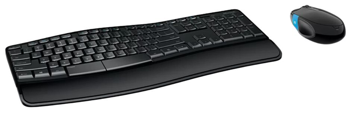 Zestaw bezprzewodowy Microsoft Sculpt Comfort Black (L3V-00021) - obraz 6