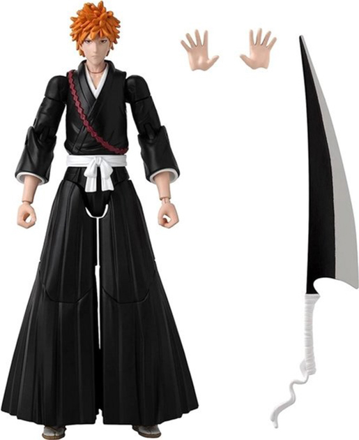 Figurka Do Gier Bandai Anime Heroes: Bleach: Kurosaki Ichigo 17 cm (3296580369713) - obraz 4