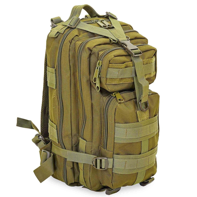Рюкзак тактический рейдовый SILVER KNIGHT 3P 35л оливковый - изображение 1