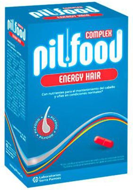 Suplement diety Pilfood Complex Energy Hair Loss 180 tabletek (8470001875488) - obraz 1