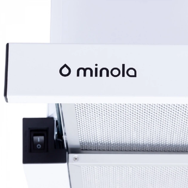Витяжка MINOLA HTL 6214 WH 700 LED (білий) - изображение 9