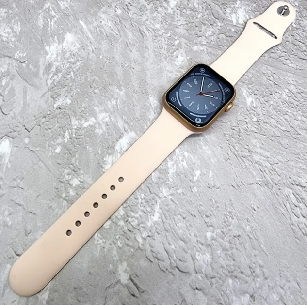 Смарт-годинник Smart Watch GS8 Mini з функцією дзвінка Золотий - Фото 3 Смарт-годинник Smart Watch GS8 Mini з функцією дзвінка Золотий - зображення 3