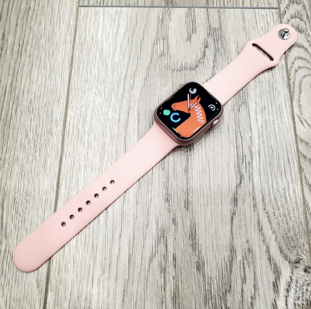 Смарт-часы Smart Watch GS8 Mini с функцией звонка Розовый - изображение 5