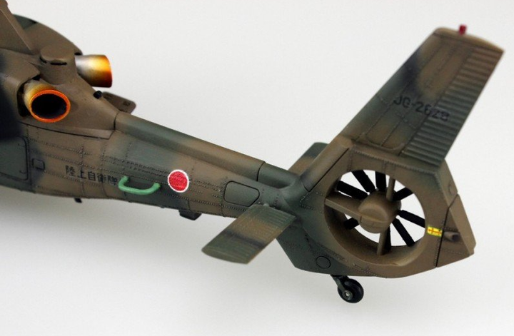 Сборная модель 1/72 вертолета JGSDF Observation Helicopter OH-1 Ninja Aoshima 01434 - изображение 7