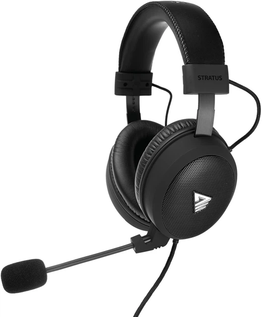 Słuchawki z mikrofonem Savio Stratus Black (SAVGH-STRATUS) - obraz 3