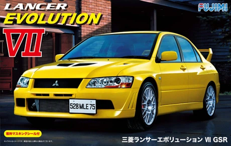 Сборная модель 1/24 автомобиль Mitsubishi Lancer Evolution VII GSR
