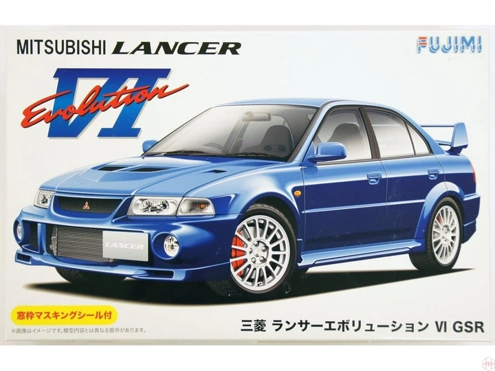 Сборная модель 1/24 автомобиль Mitsubishi Lancer Evolution VI GSR