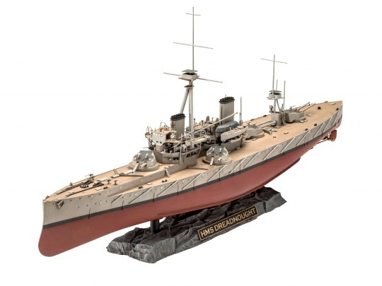 Збірна модель корабля HMS Dreadnought Revell 05171 1: 350 - зображення 2