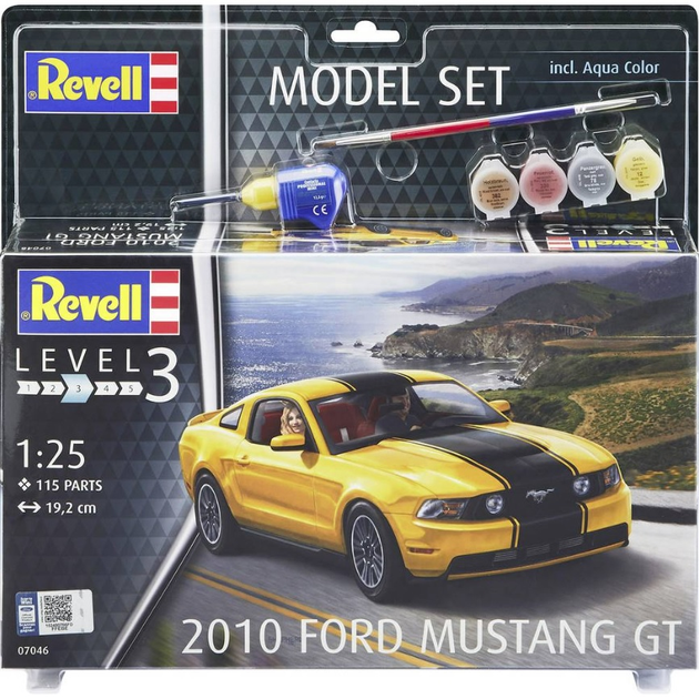 Revell mustang sales model