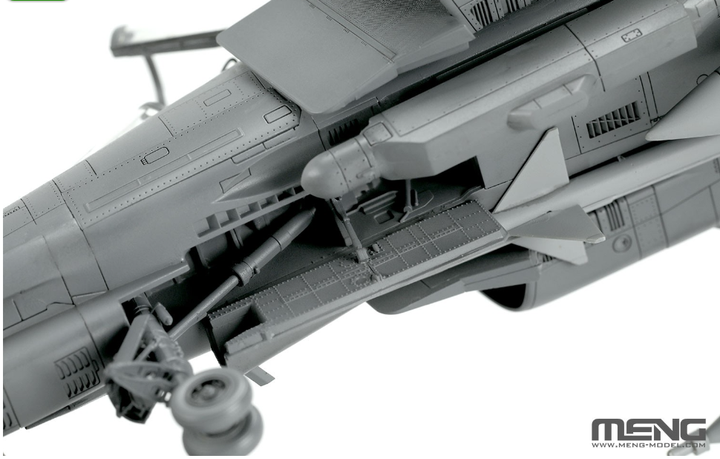 Збірна модель 1/48 військовий літак McDonnell Douglas F-4E Phantom II MENG S-017 - зображення 6