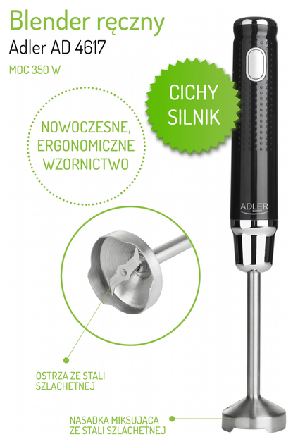 Blender Adler AD 4617 czarny - obraz 5