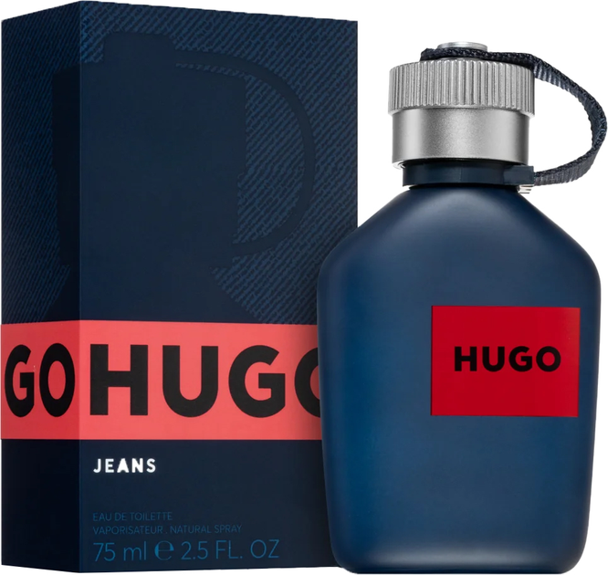 Woda toaletowa męska Hugo Boss Hugo Jeans 75 ml (3616304062483) - obraz 1
