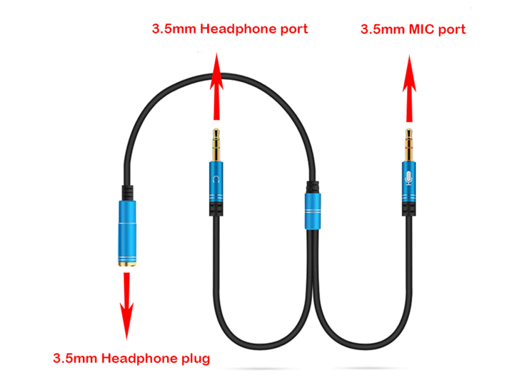 AUX кабель для наушников Xiaomi с разъёмом Type-C