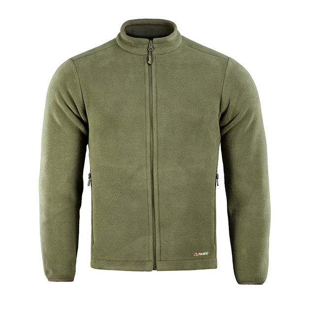 Мужская флисовая Кофта M-Tac Nord Fleece Polartec с усиленными вставками / Флиска олива размер S - изображение 2