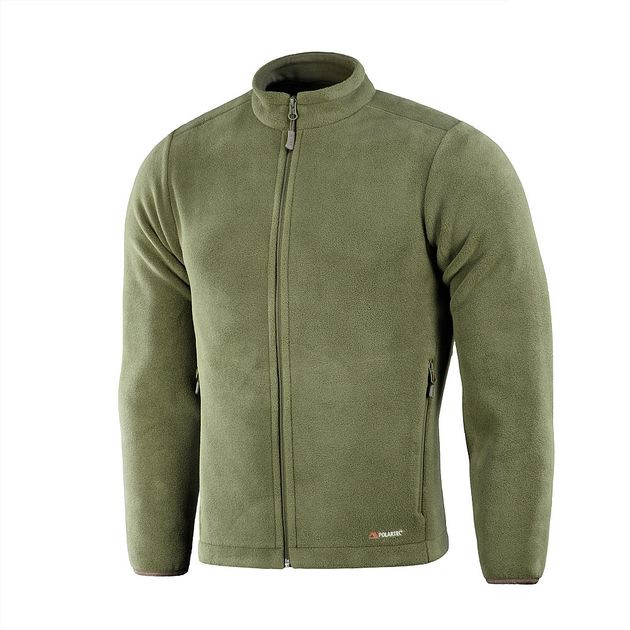 Мужская флисовая Кофта M-Tac Nord Fleece Polartec с усиленными вставками / Флиска олива размер L - изображение 1