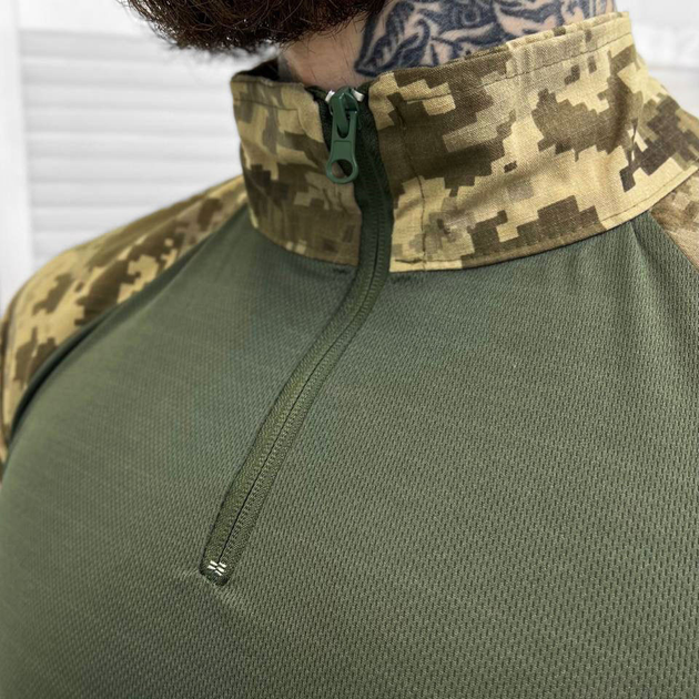 Мужской крепкий Убакс Single Sword с Налокотниками в комплекте / Плотная уставная Рубашка пиксель размер M - изображение 2