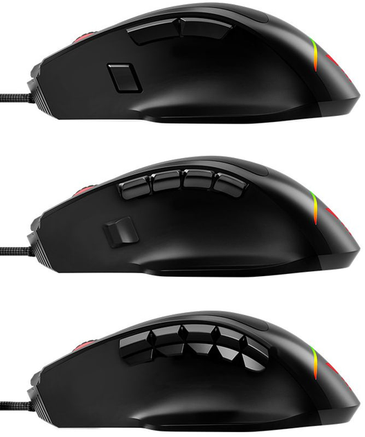 Mysz gamingowa Savio Valiant USB Czarna (SAVGM-VALIANT) - obraz 7