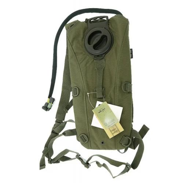 Рюкзак Sturm Mil-Tec с гидросистемой MIL-SPEC WATER PACK WITH STRAPS (Olive) 3 l - изображение 2