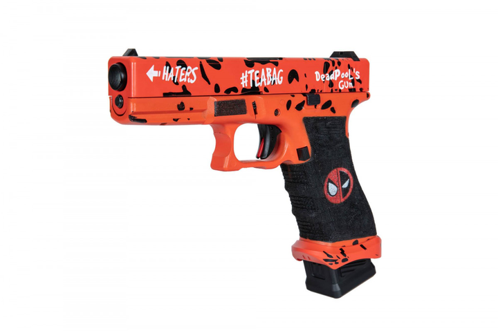Страйкбольний пістолет D-Boys Glock 17 Gen.4 301 DeadPool Style - изображение 2