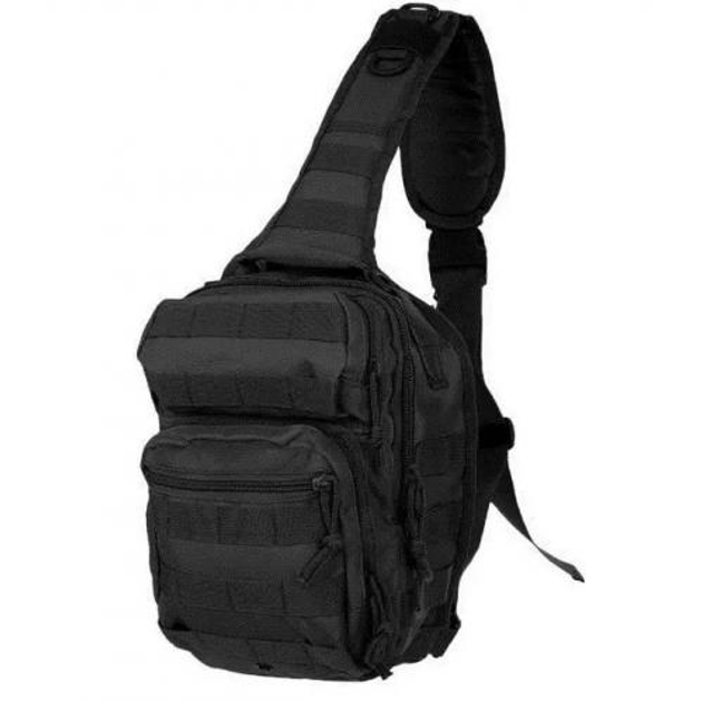 Рюкзак Sturm Mil-Tec однолямковий ONE STRAP ASSAULT PACK SM (Black) 30х22х13 см - зображення 1